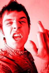 Casey gets angry sometimes.